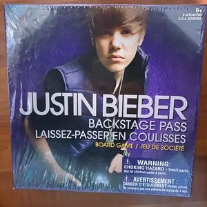 Unopened Justin Bieber board game